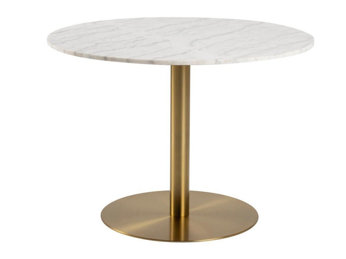 Asztal Oakland 545 (Aranysárga + Fehér márvány) Szeged Bútor boltok bútor webáruházak