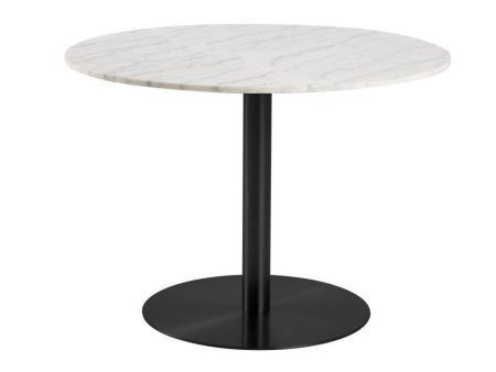 Asztal Oakland 545 (Fekete + Fehér márvány) Szeged Bútor boltok bútor webáruházak