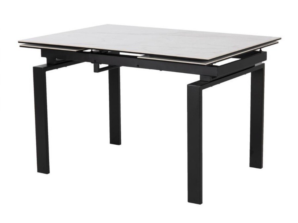 Asztal Oakland 390 (Fehér márvány + Fekete) Szeged Bútor boltok bútor webáruházak