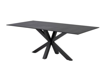 Asztal Oakland 505 (Szürke + Fekete) Szeged Bútor boltok bútor webáruházak