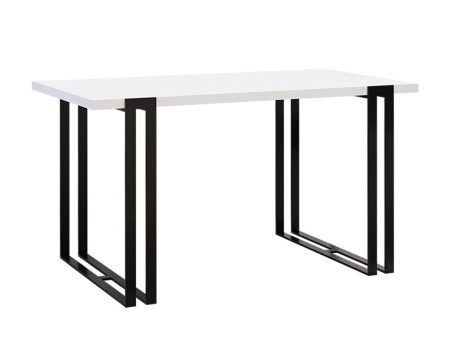 Asztal Comfivo 179 (Fehér + Fekete) Szeged Bútor boltok bútor webáruházak