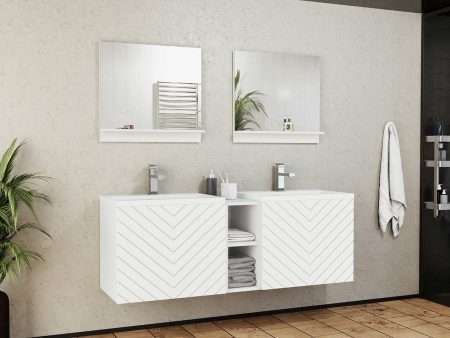 Fürdőszoba garnitúra Comfivo E101 (Fehér) Szeged Bútor boltok bútor webáruházak