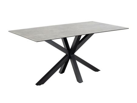 Asztal Oakland 582 (Szürke + Fekete) Szeged Bútor boltok bútor webáruházak