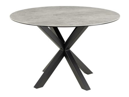 Asztal Oakland 1008 (Fekete + Szürke márvány) Szeged Bútor boltok bútor webáruházak