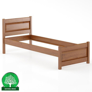Szeged bútor Ágy bükk LK120–80x200 cherry