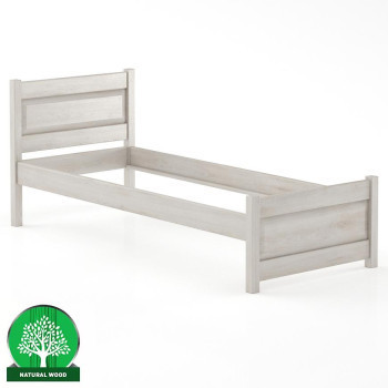 Szeged bútor Ágy bükk LK120–80x200 grey