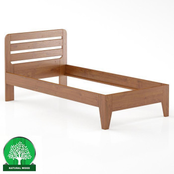Szeged bútor Ágy bükk LK189–100x200 cherry