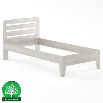 Szeged bútor Ágy bükk LK189–100x200 grey