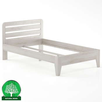 Szeged bútor Ágy bükk LK189–120x200 grey