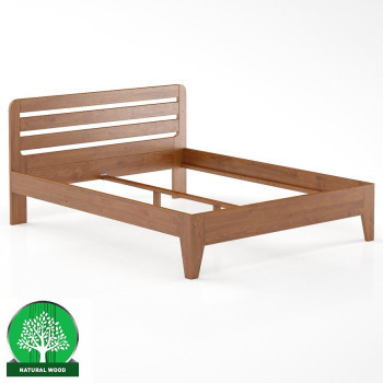 Szeged bútor Ágy bükk LK189–140x200 cherry