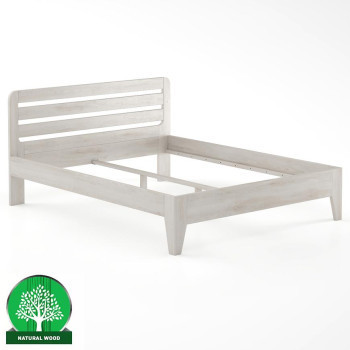 Szeged bútor Ágy bükk LK189–140x200 grey
