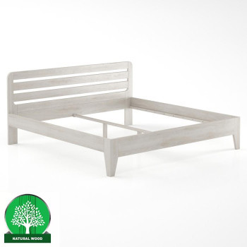 Szeged bútor Ágy bükk LK189–200x200 grey