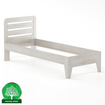 Szeged bútor Ágy bükk LK189–80x200 grey