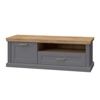 Szeged bútor Szekrény RTV Tara TV1K1F graphite/pacific walnut