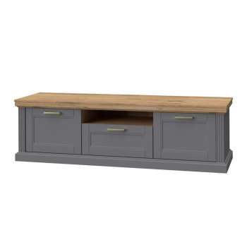 Szeged bútor Szekrény RTV Tara TV2K1F graphite/pacific walnut