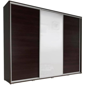 Szeged bútor Szekrény Silver wenge 255 cm