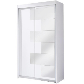 Szeged bútor Szekrény Szach 120 cm fehér